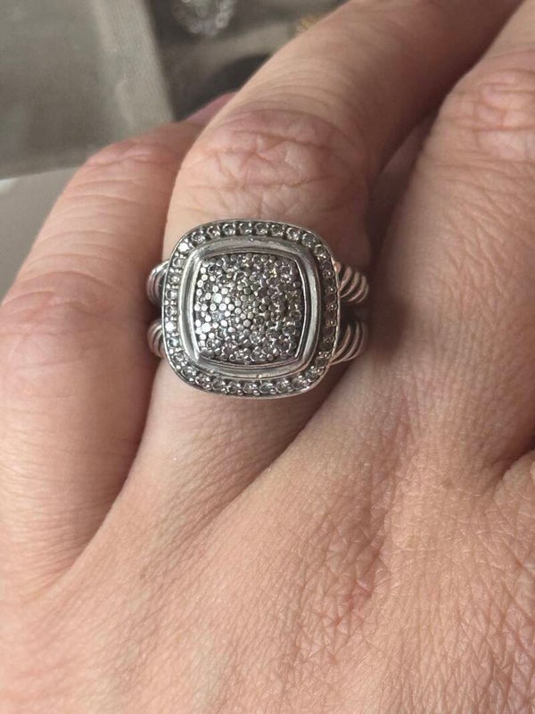 David Yurman Pave Diamond Ring