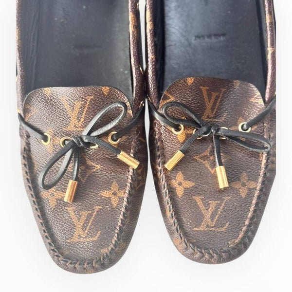 Louis Vuitton Gloria Loafers size 8 womens