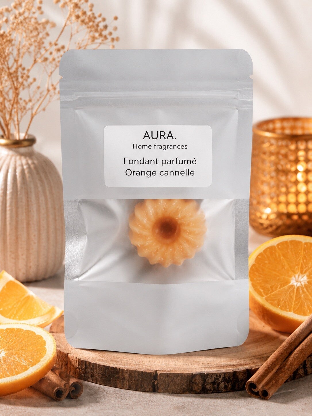FONDANT PARFUME ORANGE CANELLE