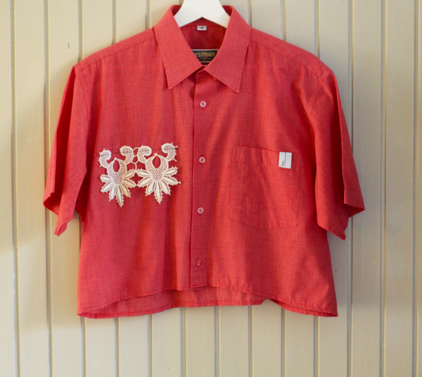 Cropped Kanten Kreeft