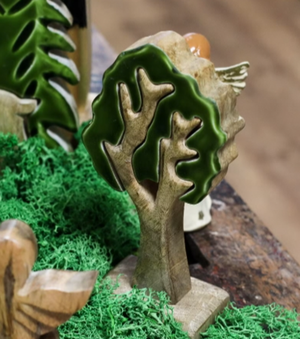 Single Tree 3D Wooden Decoration