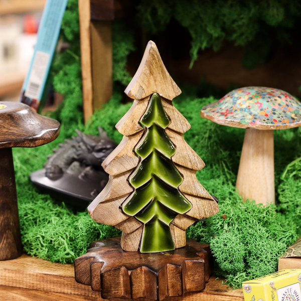 Small Tree in a Tree Wooden Decoration