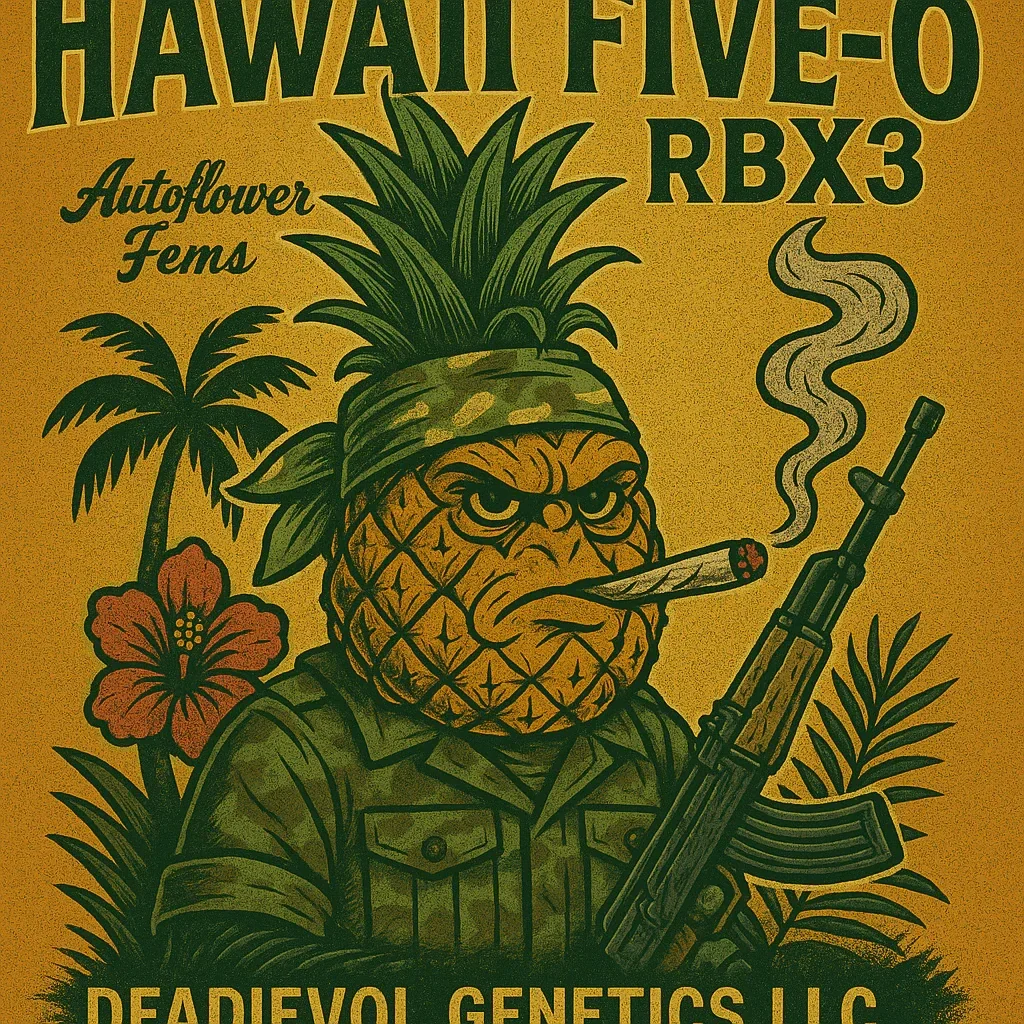 Hawaii Five-0 auto flower. PREORDER ONLY!!!