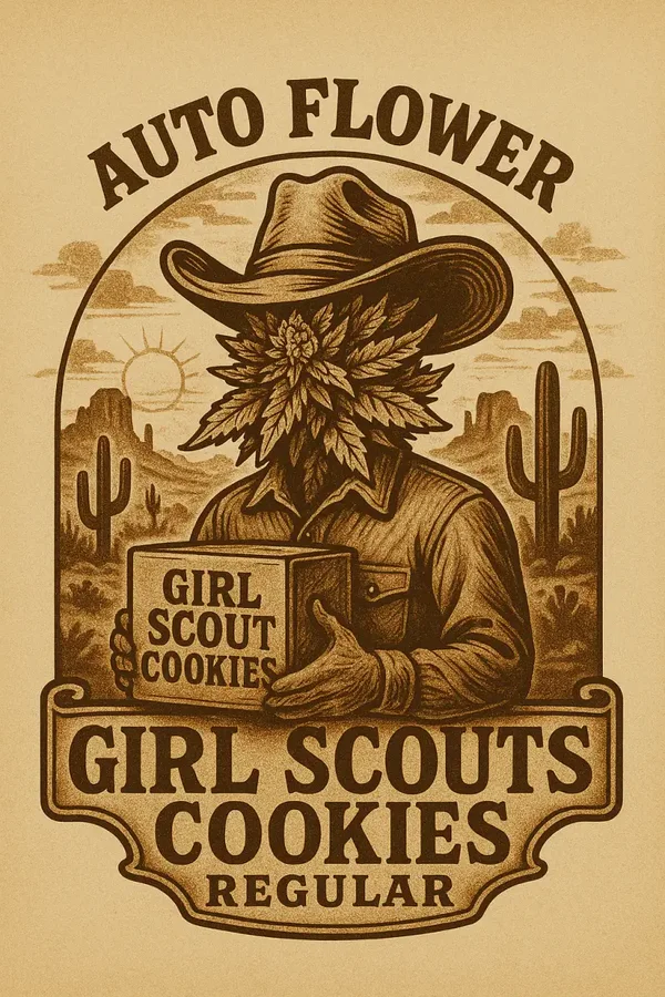 Auto flower regular Girl Scout cookies