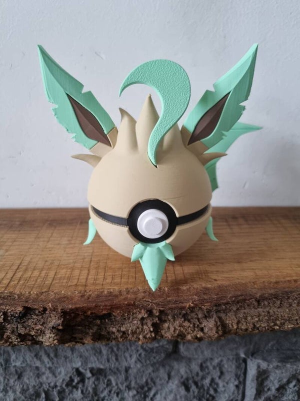 Leafeon - pokeball