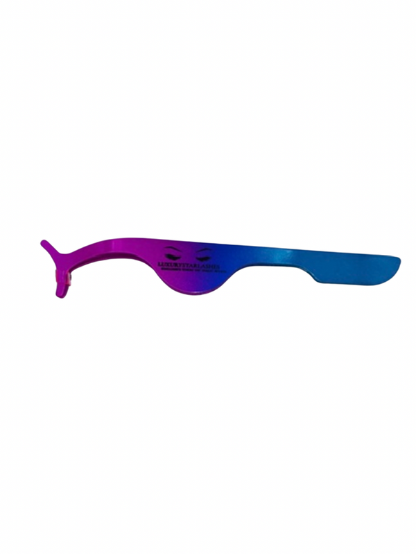 Lash Tweezer Purple Blue