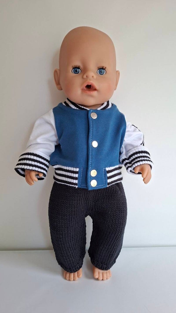 Bomberjack blauw