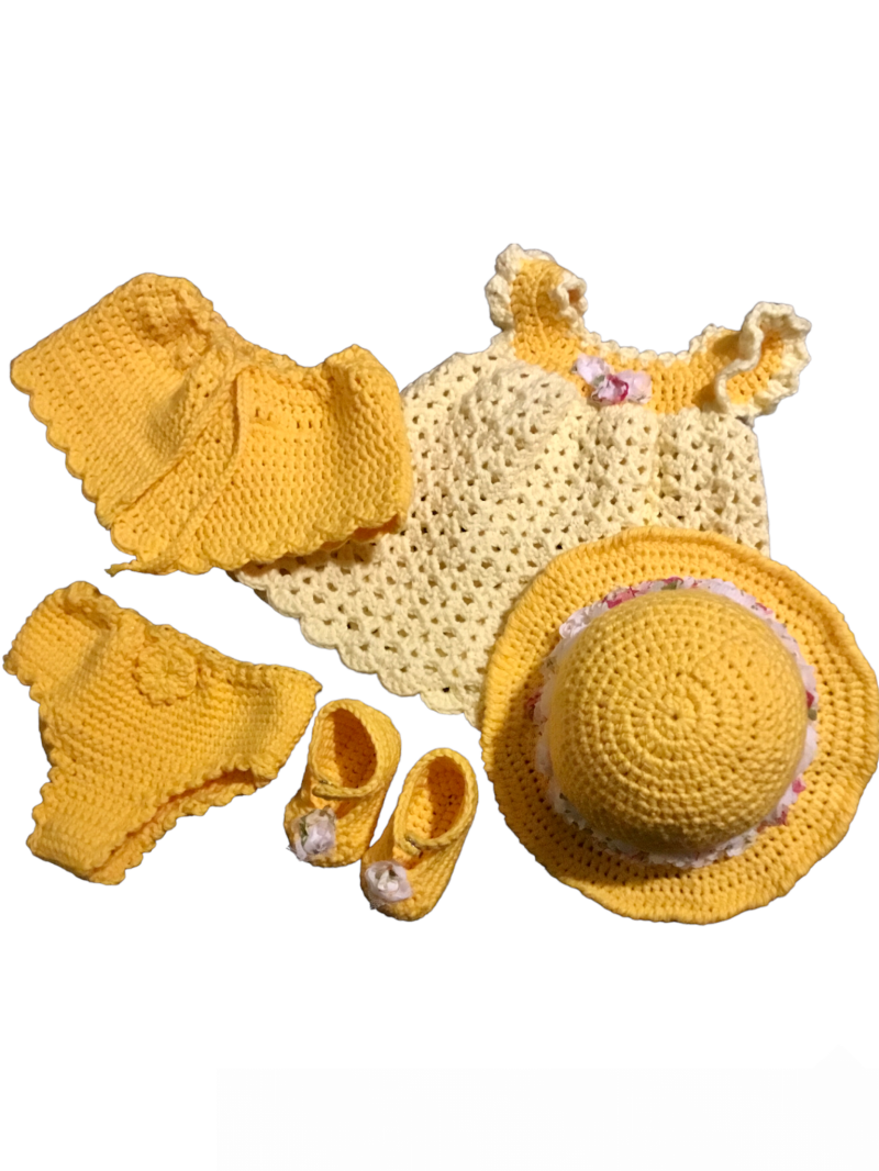 Haakpatronen poppenkleding pop 45cm/BabyBorn pop