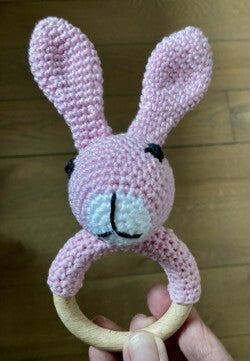 Bijtring/Rammelaar Konijn