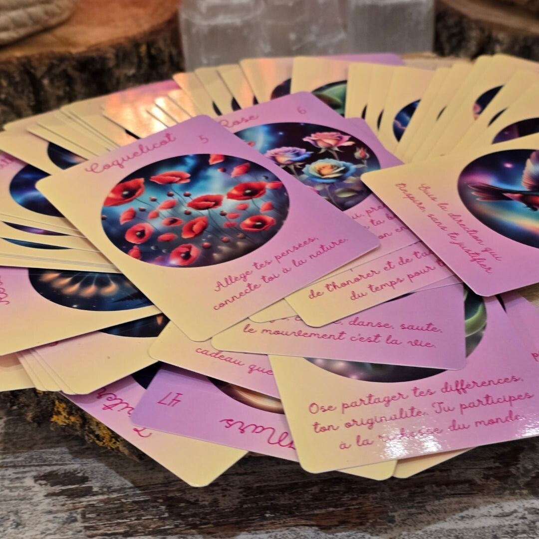 oracle chemin de sagesse, presentation des cartes