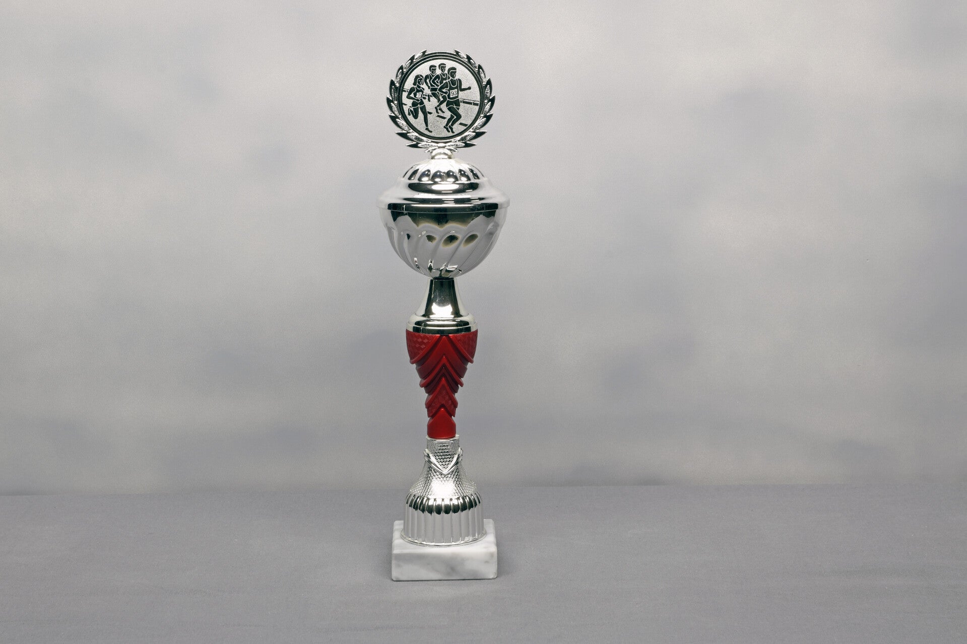 Beker Z 606/11 Zilver Rood