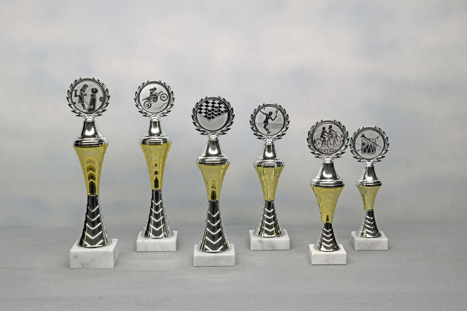 Beker Z 610 / 06 zilver goud