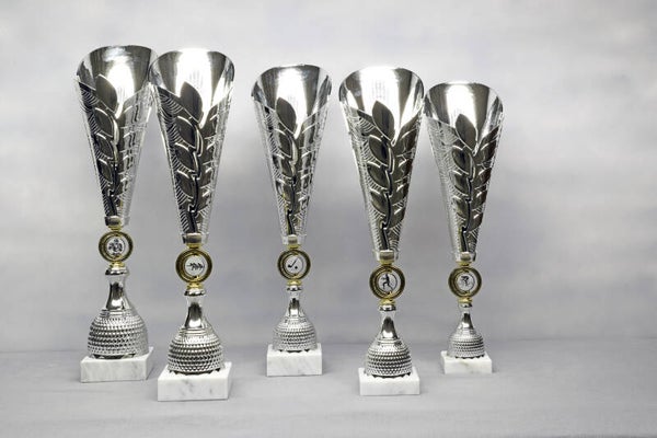 Beker zilver met gouden randje Z 601 /105