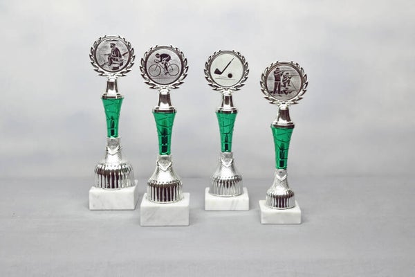 Beker Z 628/04 groen zilver