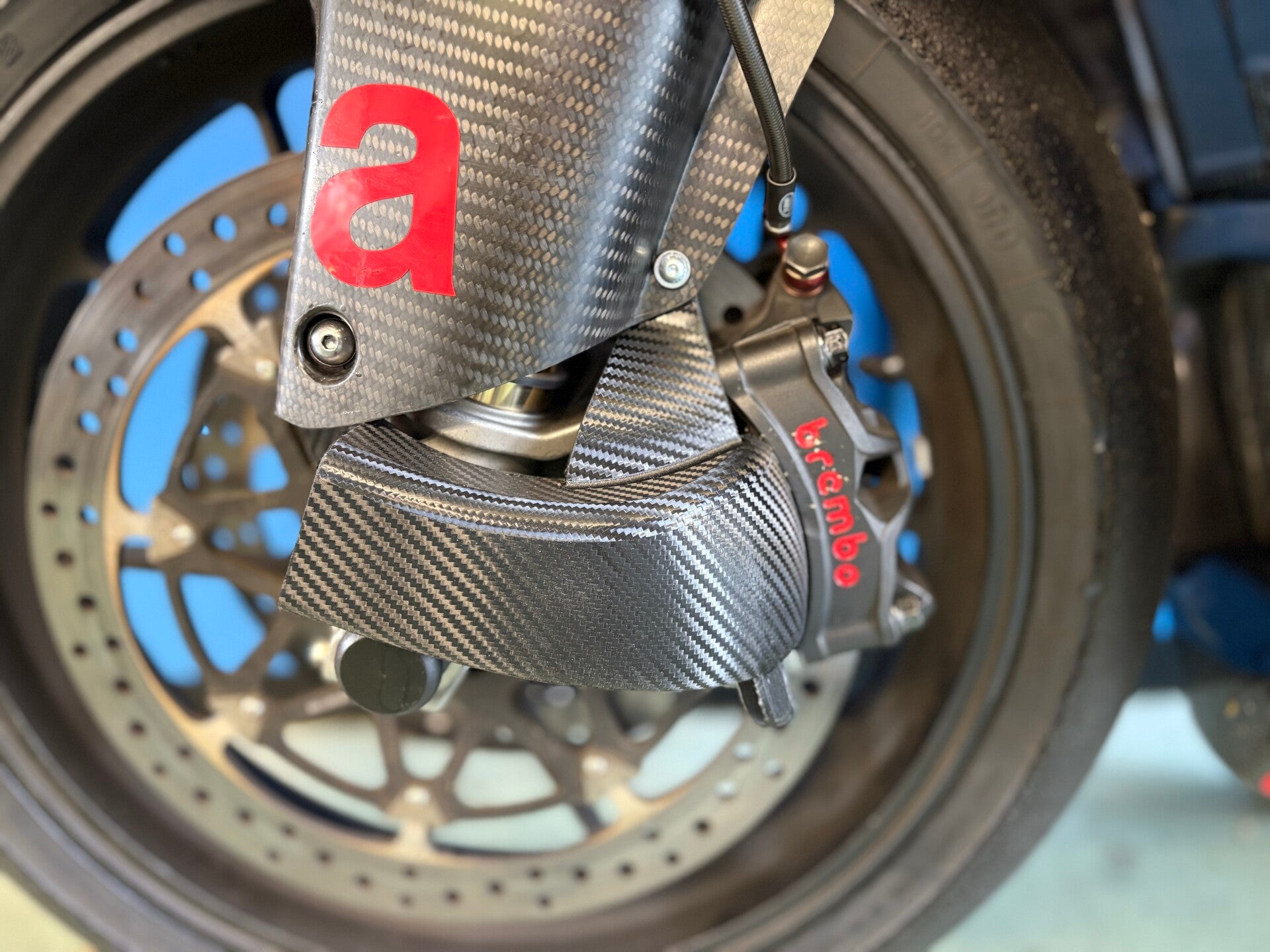 Bremskühlkanalset Aprillia RSV4/Tuono V4