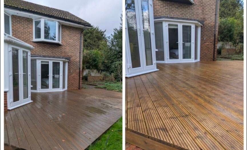 decking cleaning in bracknell