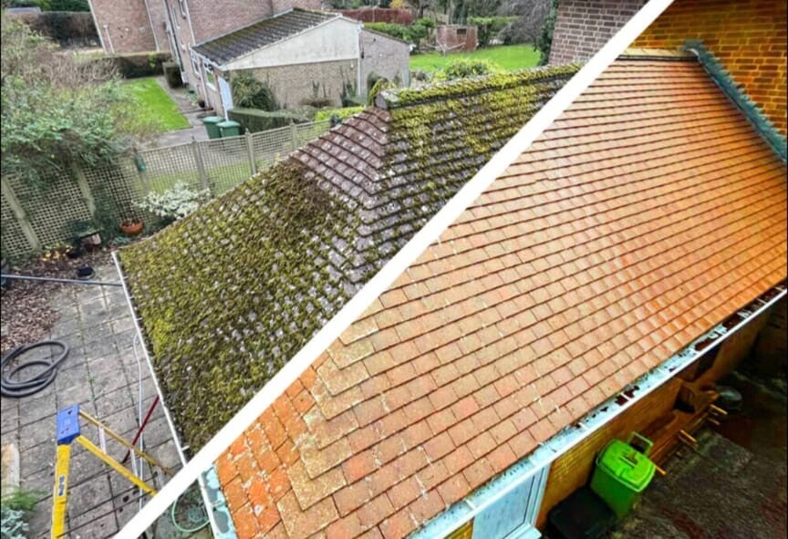 Roof Cleaning, Moss Removal & Roofline Services