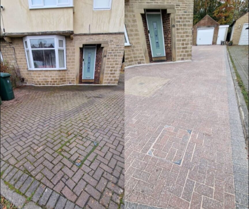 Driveway Cleaning & Resanding in Suurey