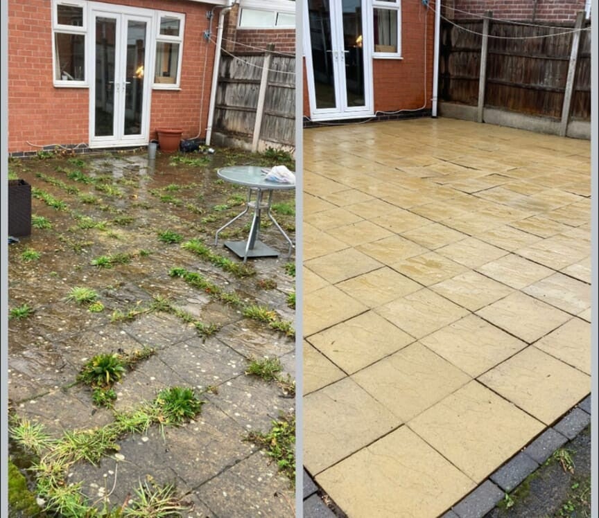 Patio Cleaning & Re-seal in Surrey