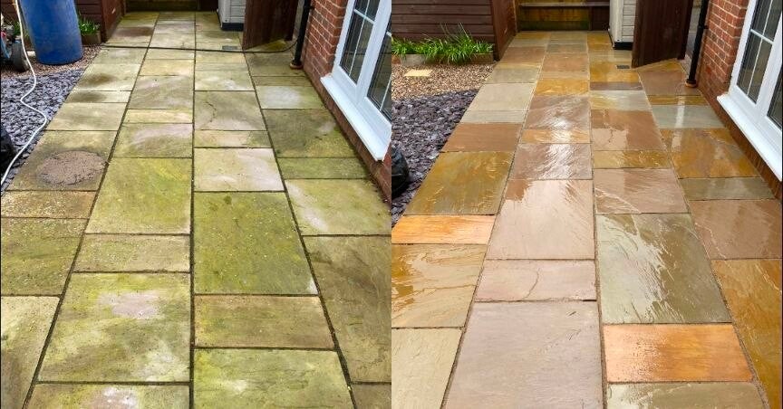 patio cleaning in bracknell