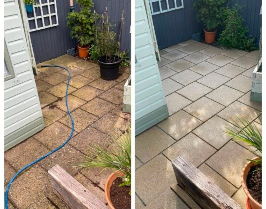 patio cleaning in bekshire