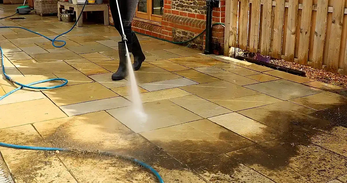 Patio Clean During in Berkshire