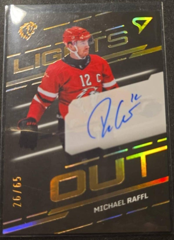 Michael Raffl Lights Out. 26/65