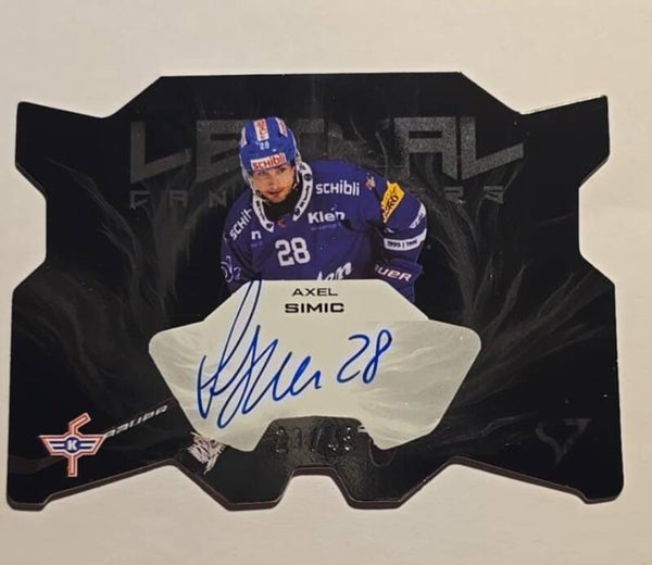 Axel Simic Lethal Cannonneers signée 23/45