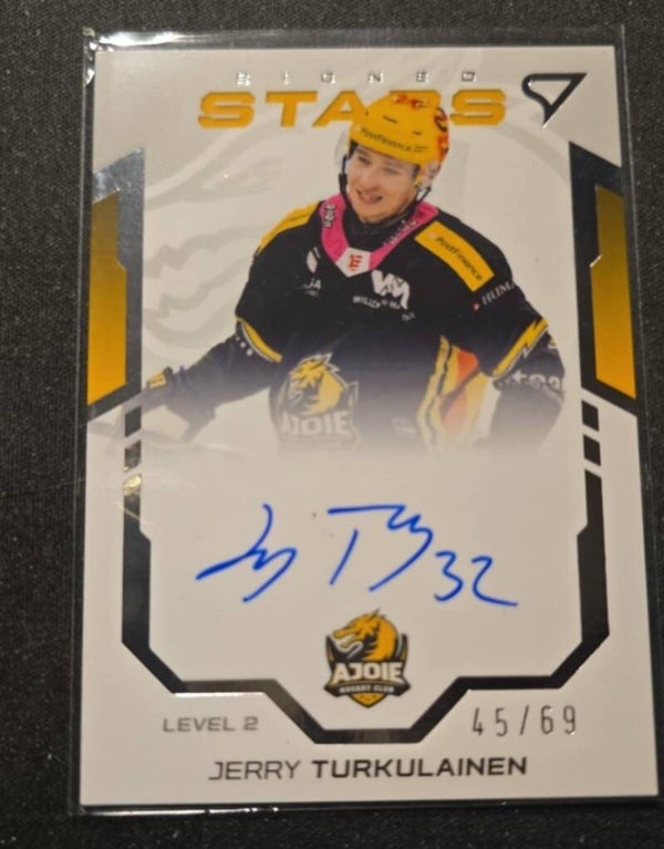 Jerry Turkulainen Signed Stars 45/69