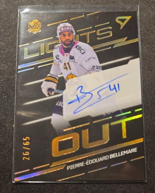 Pierre-Edouard Bellemare Lights Out. 26/65