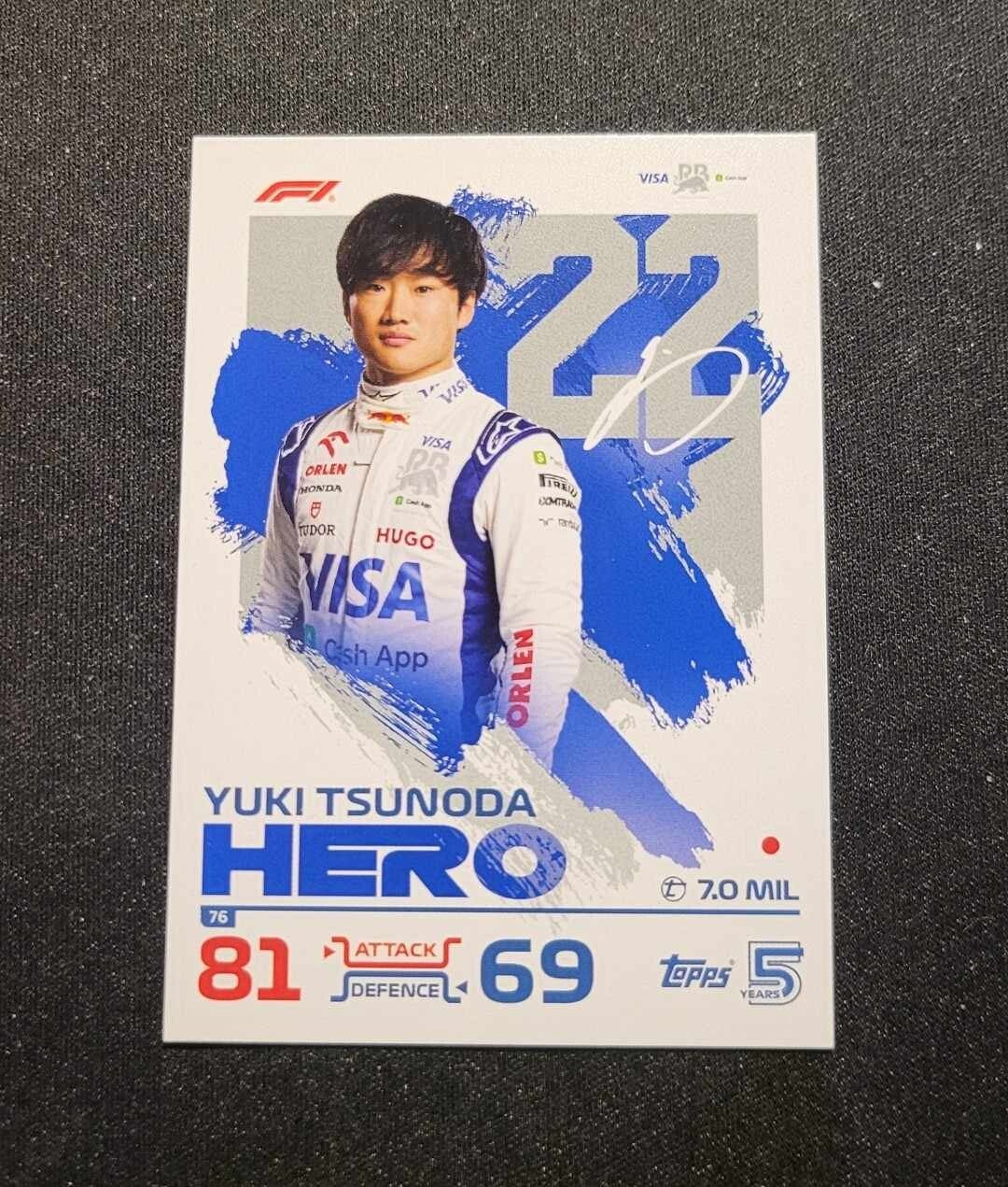 #76	Yuki Tsunoda