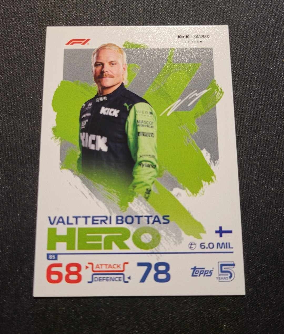 #85	Valtteri Bottas