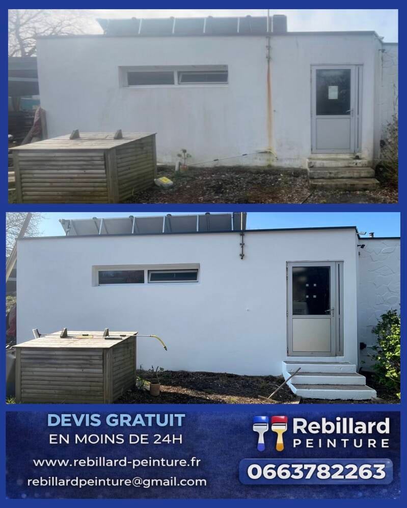 Ravalement de façade à belle ile en mer 