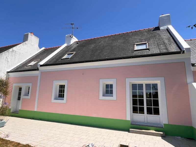Peinture façade belle ile en mer 