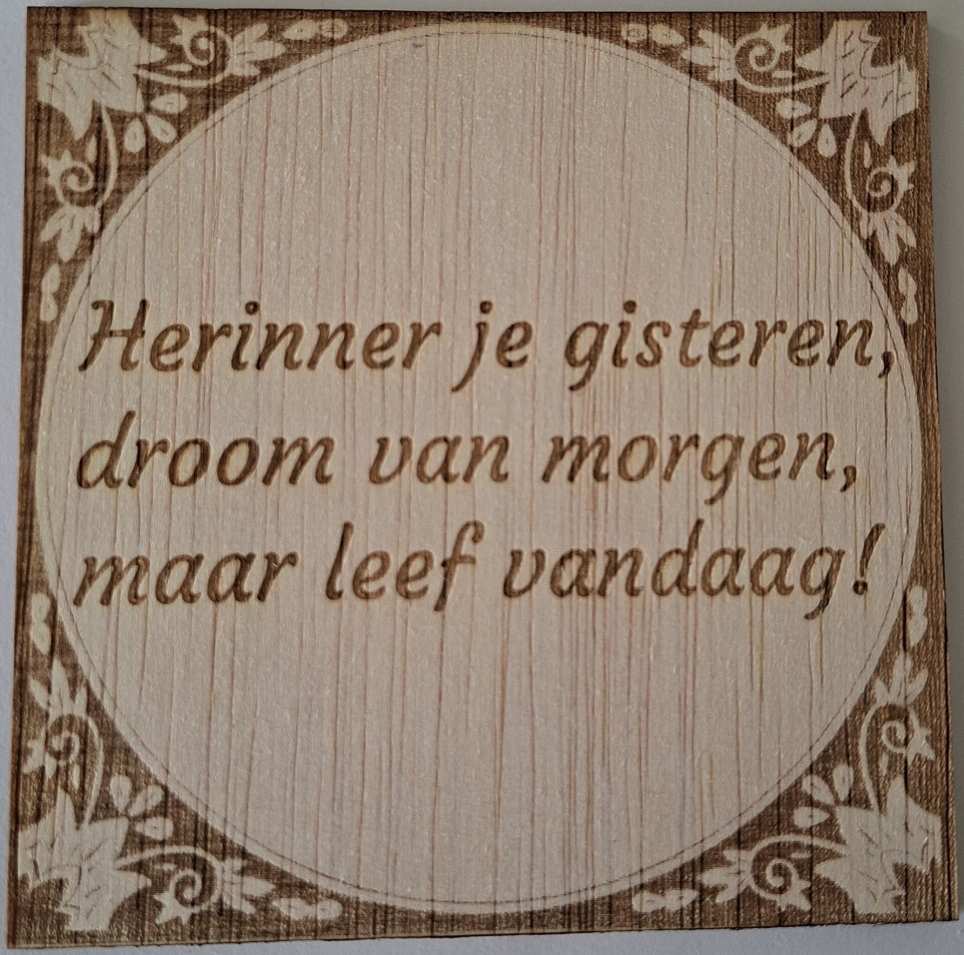 herinner je gisteren