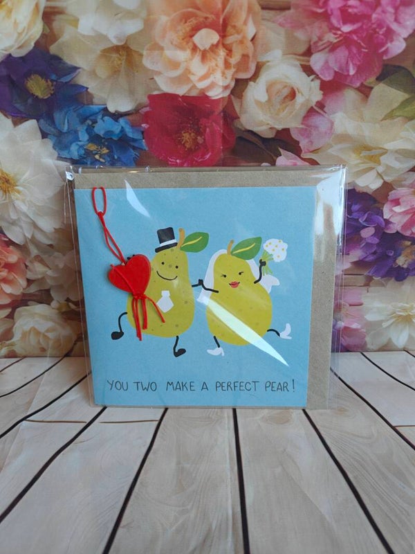 Wenskaart Pear