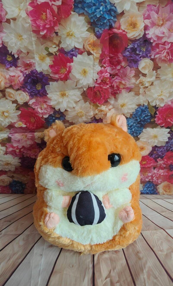 Knuffel Hamster + fleece