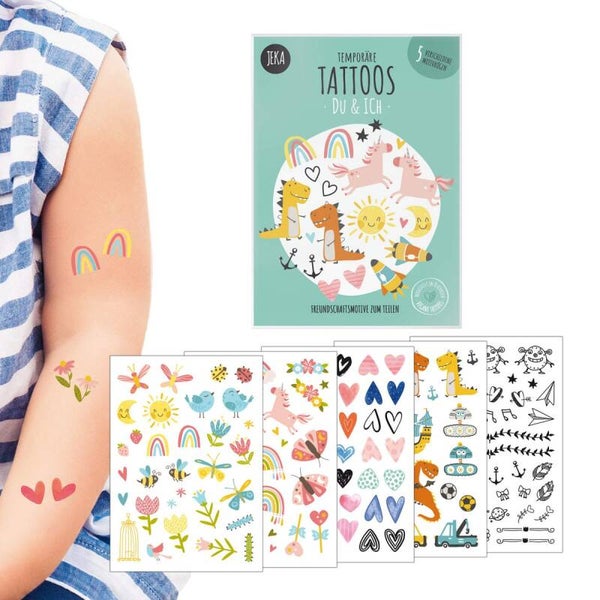 Kindertattoo Jij en Ik