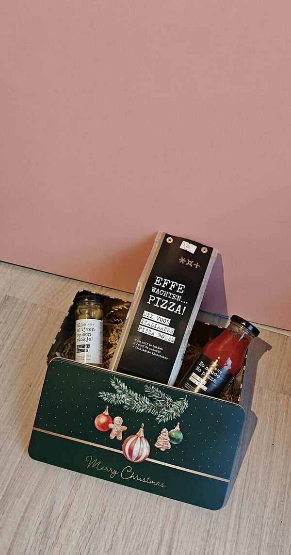 Kerst : Pizza Doos