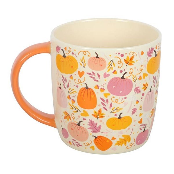 Herfst : Mok met Pompoenprint