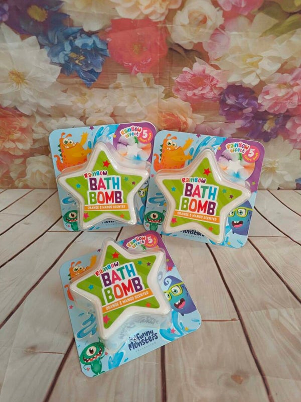 Funny Monsters Rainbow Bathbomb