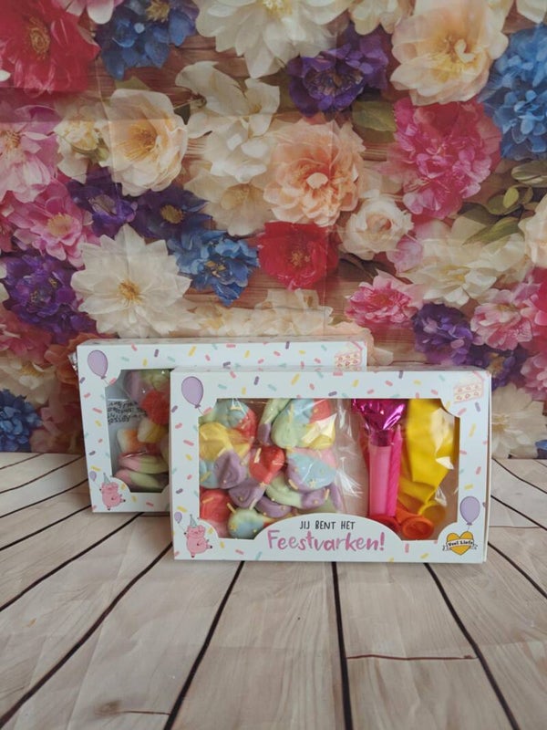 Cadeaupakketje Feestvarken