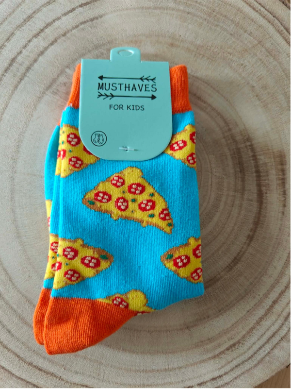 Kindersokken Pizza