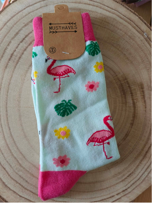 Sokken Flamingo