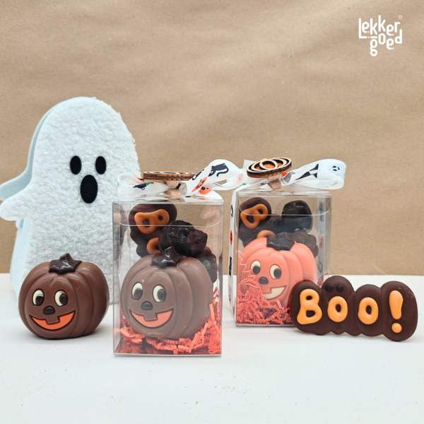 Halloween : Pompoen en Co Chocolade