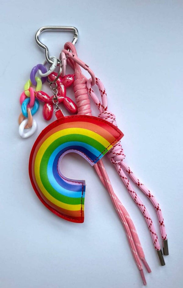 Bag Charm Rainbow