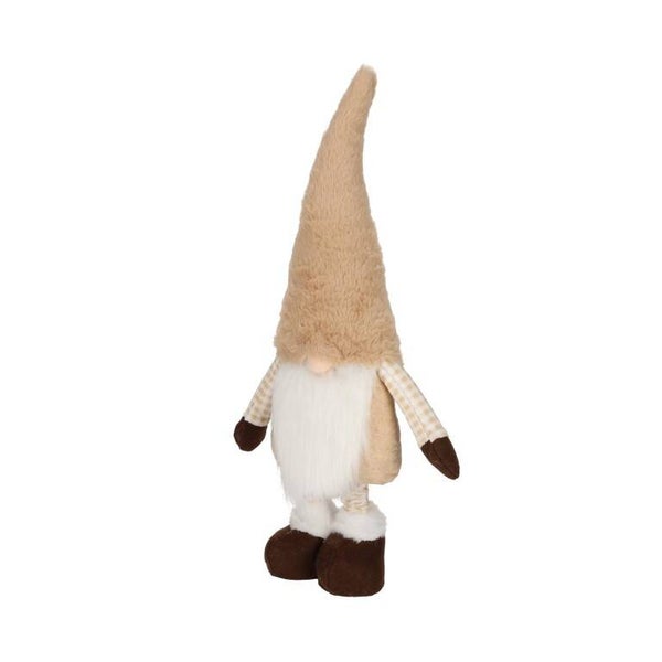 Kerst : Gnome Telescopisch beige