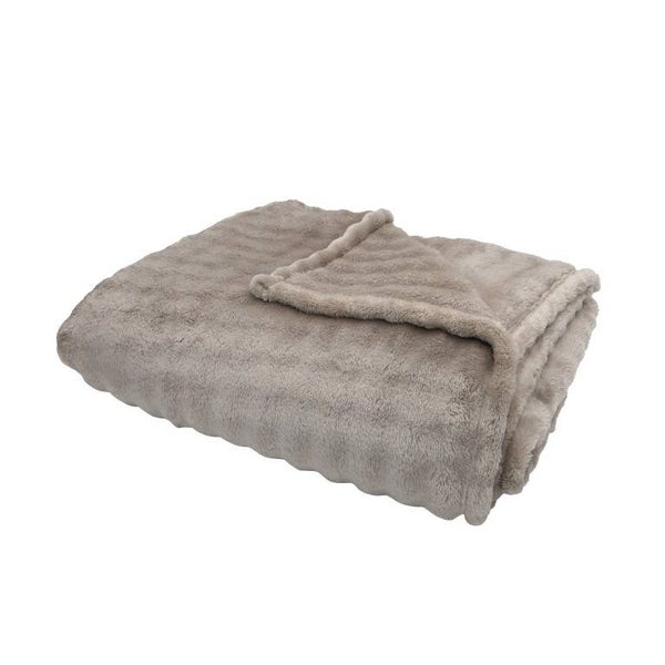Plaid : Taupe