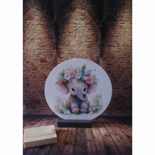 Muurcirkel Baby Olifant