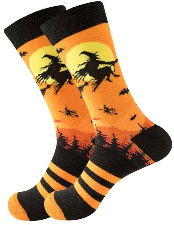 Halloween : Sokken Vliegende Heks